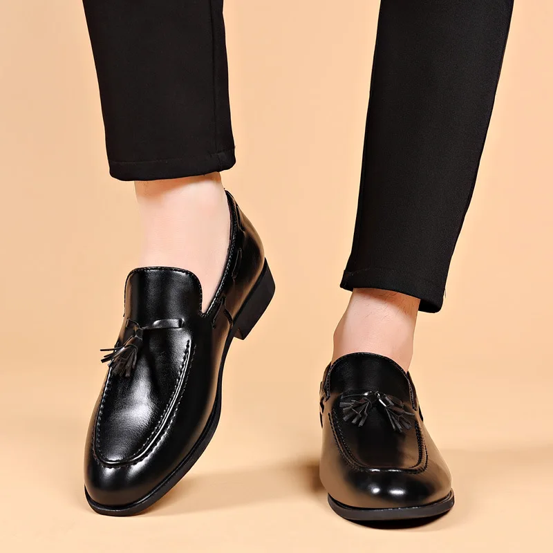 Men Formal Wear Shoes - Men's Dress Shoes New Pu Leather