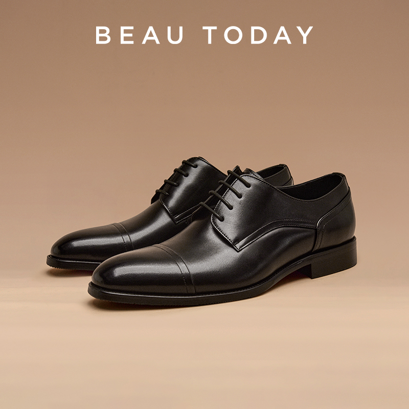 Men Formal Wear Shoes - BEAUTODAY Business Dress Shoes Men Cow