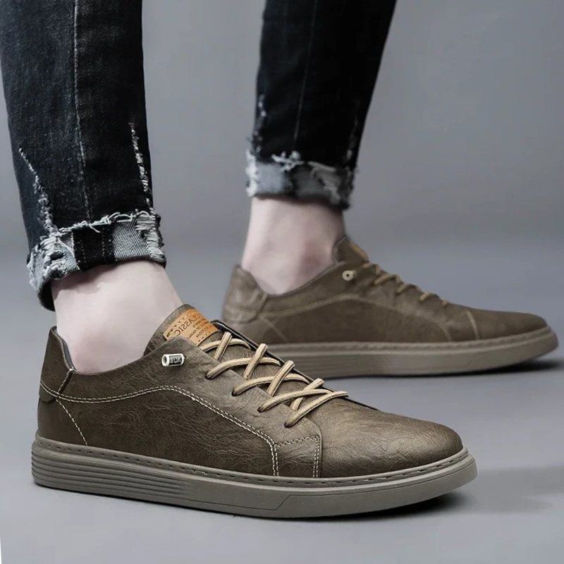 Men Formal Wear Shoes - Men's Lace Up Oxford Shoe Outdoor