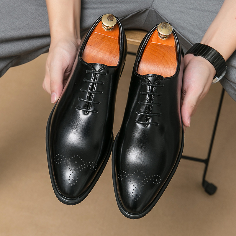Men'S Formal Office Wear Shoes - Men's formal wear new business leather