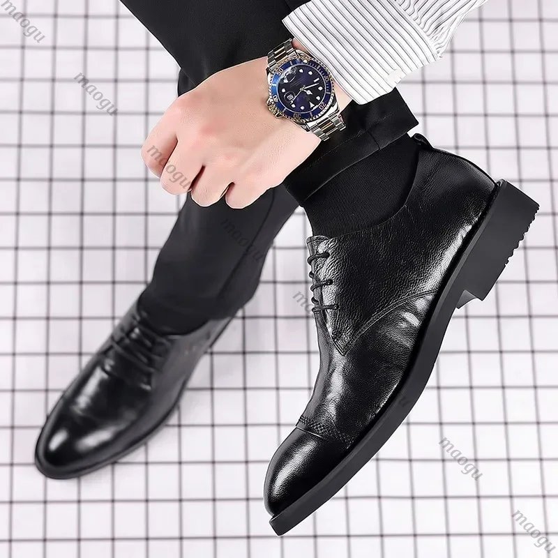 Handcrafted Shoes Men Oxford G - огляд і ціна Men Formal Wear Shoes