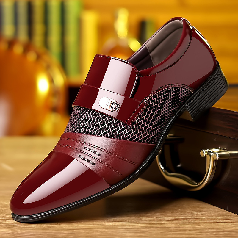 Oxford Shoes Men's Luxury Lacq - огляд і ціна Men Formal Wear Shoes