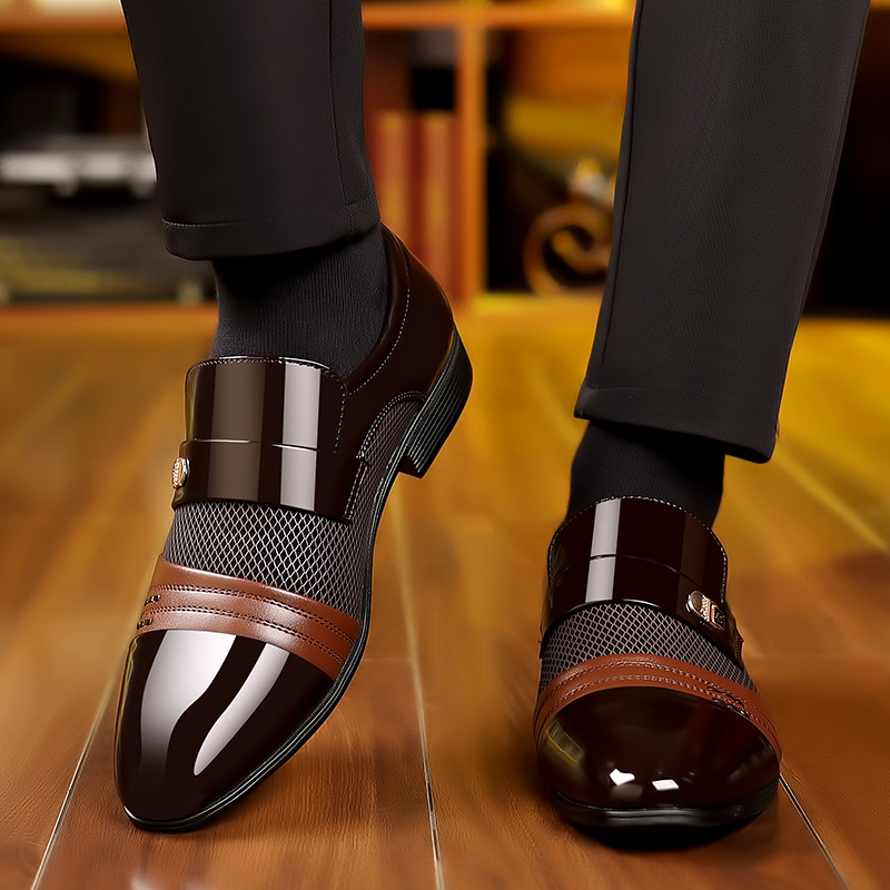 Oxford Shoes Men's Luxury Lacq - огляд і ціна Men Formal Wear Shoes