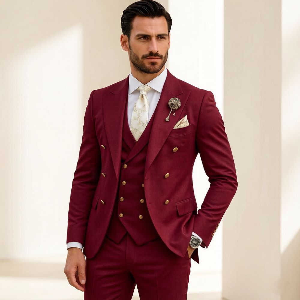 Men Ivory Wedding Suit Slim Fi - огляд і ціна Men'S Formal Wear In Wedding