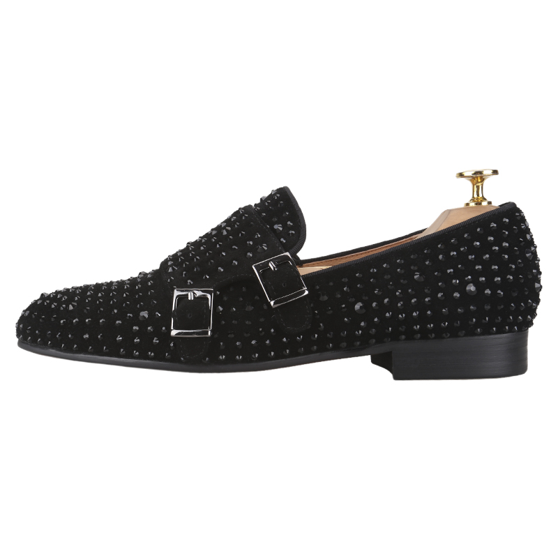 Piergitar New Black Suede Men  - огляд і ціна Men Formal Wear Shoes