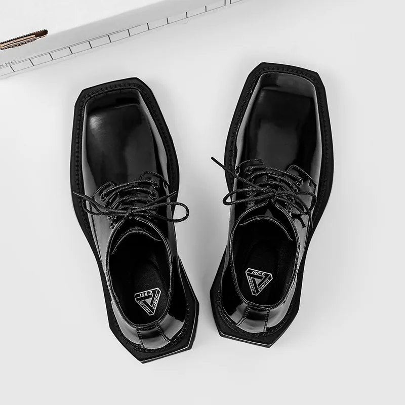 Men's Shoes New Square Head Le - огляд і ціна Men Formal Wear Shoes