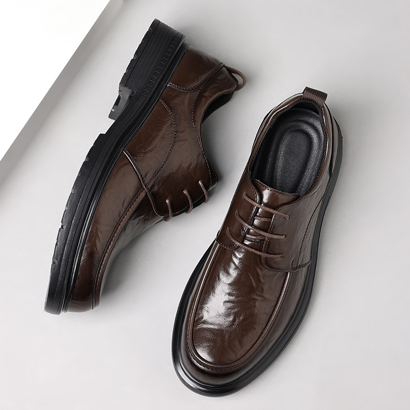 Men's Comfortable Genuine Leat - огляд і ціна Men Formal Wear Shoes