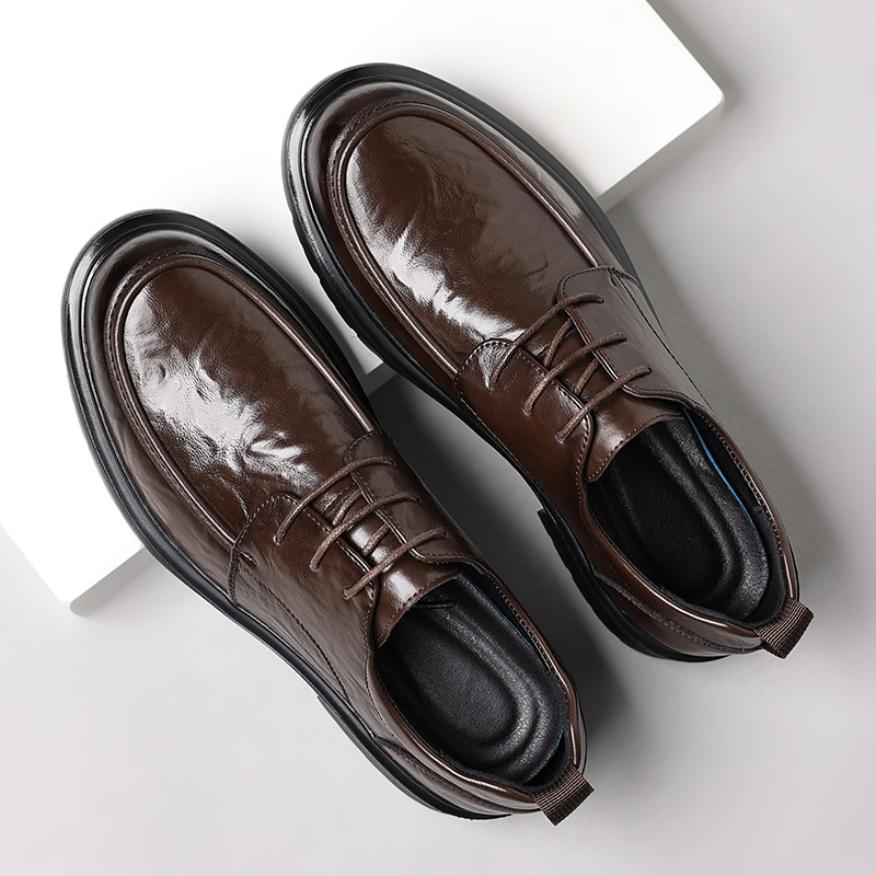 Men's Comfortable Genuine Leat - огляд і ціна Men Formal Wear Shoes