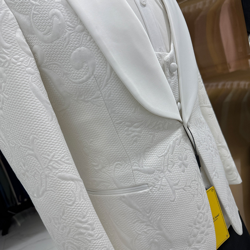 Men Wedding Suit White 3 Piece - огляд і ціна Men'S Formal Wear In Wedding