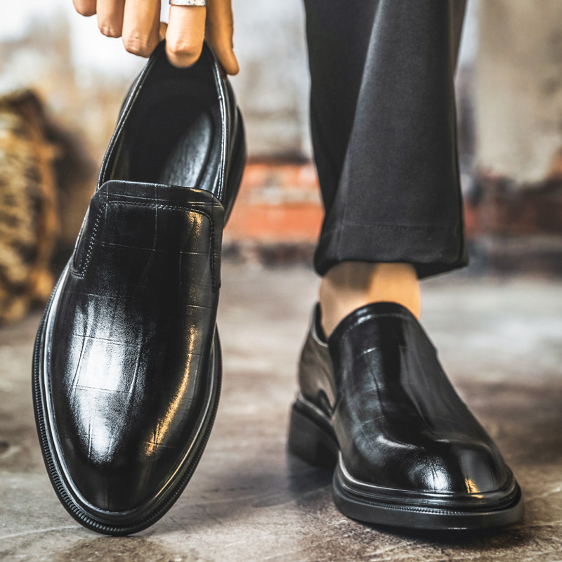 Men's leather shoes for busine - огляд і ціна Men'S Formal Office Wear Shoes