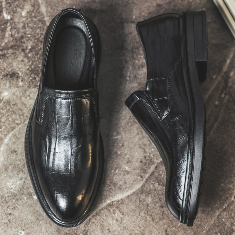 Men's leather shoes for busine - огляд і ціна Men'S Formal Office Wear Shoes