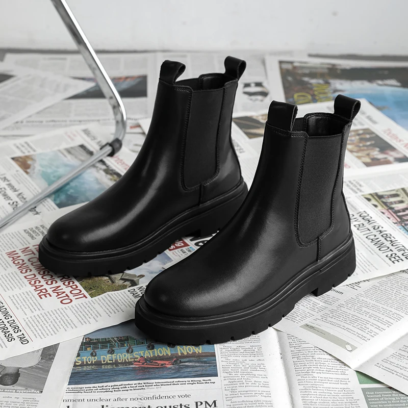 Men's Leather High-top Chelsea - огляд і ціна Men'S Formal Wear Trends 2025