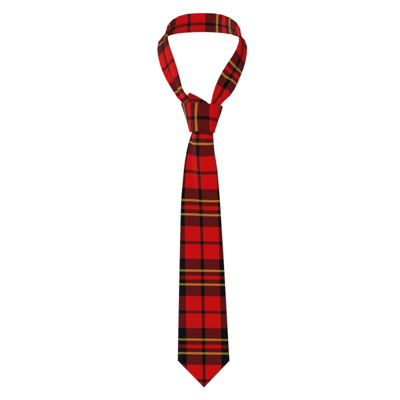 Scottish Tartan Men's Necktie  - огляд і ціна Men Formal Party Wear Dress