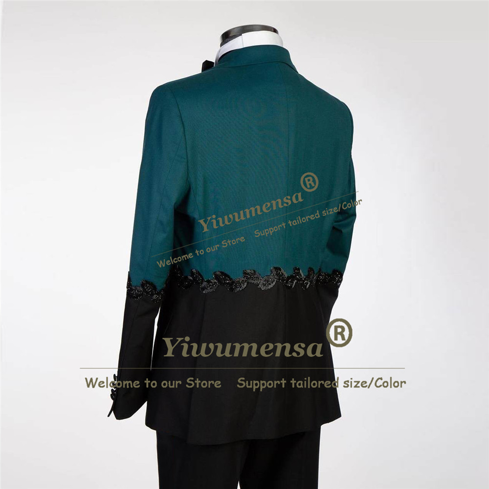 Unique Design Suits Men Splice - огляд і ціна Men'S Formal Wear In Wedding