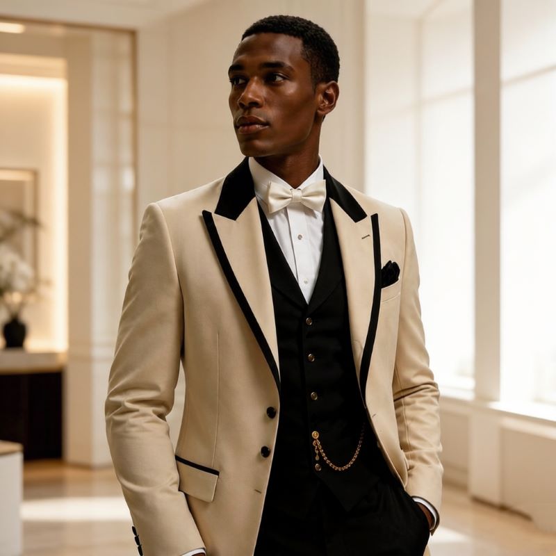 3 Pcs Wedding Suits for Men Sl - огляд і ціна Men'S Formal Wear In Wedding