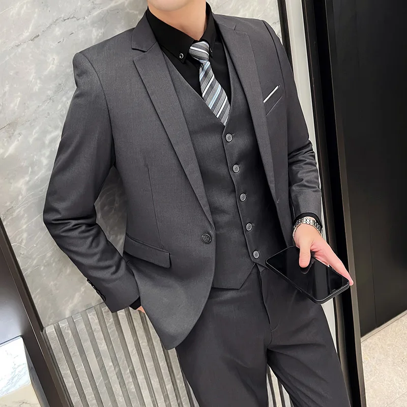 Suit Outdoor Breathable (Blaze - огляд і ціна Korean Men Formal Wear