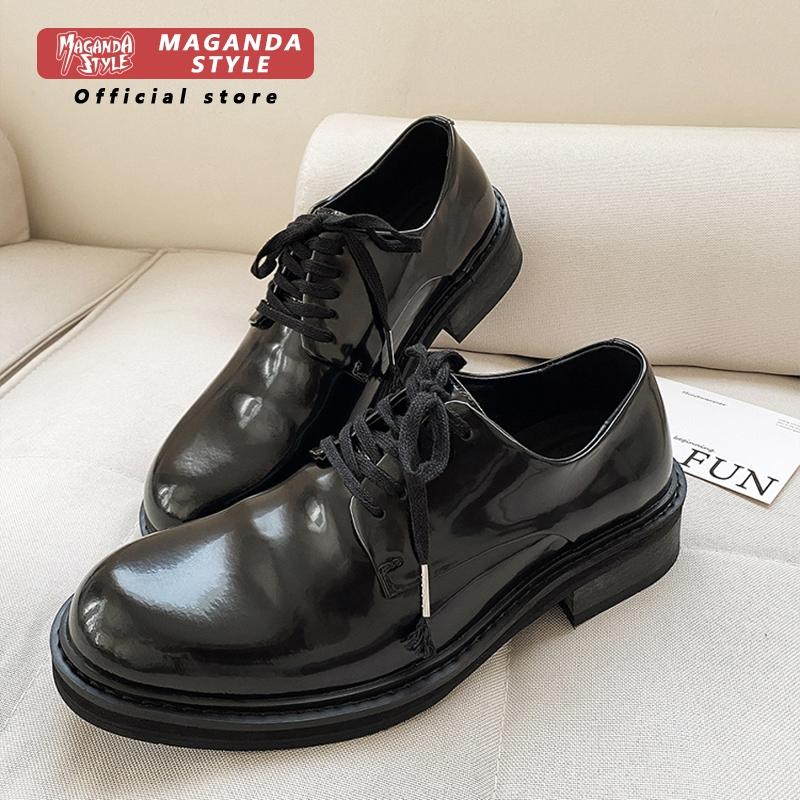 Top layer cowhide pleated lace - огляд і ціна Men'S Formal Office Wear Shoes