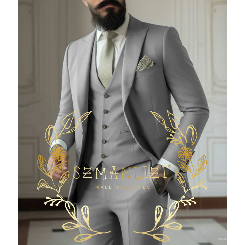 Light green Suits Men Suits 3  - огляд і ціна Men'S Formal Wear In Wedding