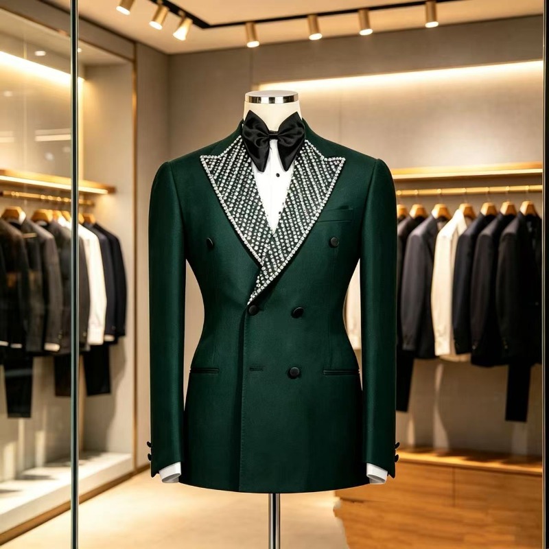 Luxury Slim Fit Wedding Tuxedo - огляд і ціна Men'S Formal Wear In Wedding