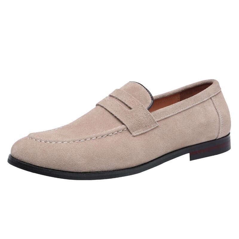 Men's Casual Shoes Suede Genui - огляд і ціна Men Formal Wear Shoes