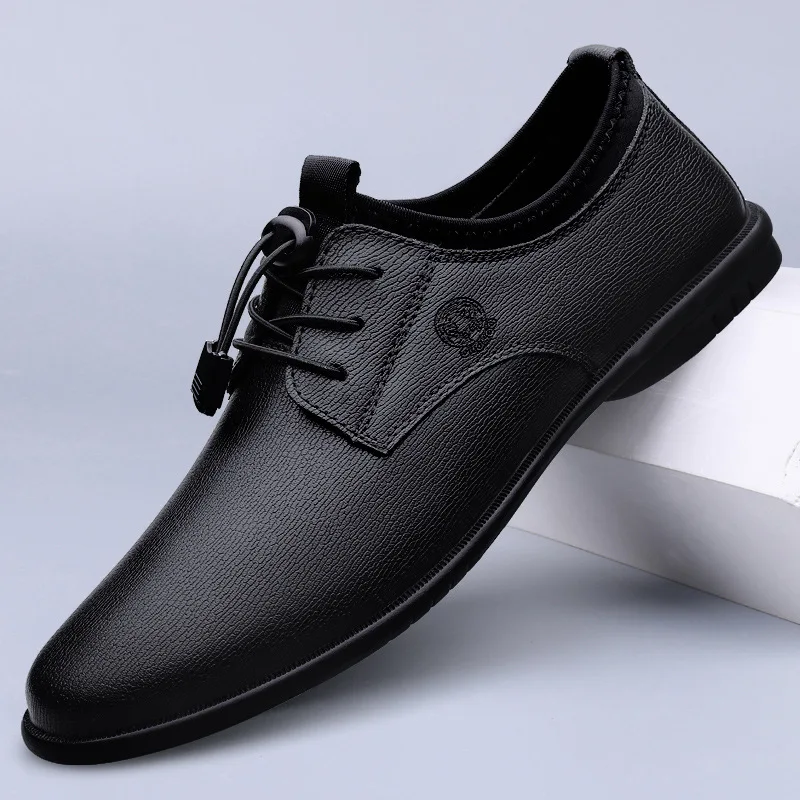 XIHAHA Men's Leather Shoes Bre - огляд і ціна Men'S Formal Office Wear Shoes